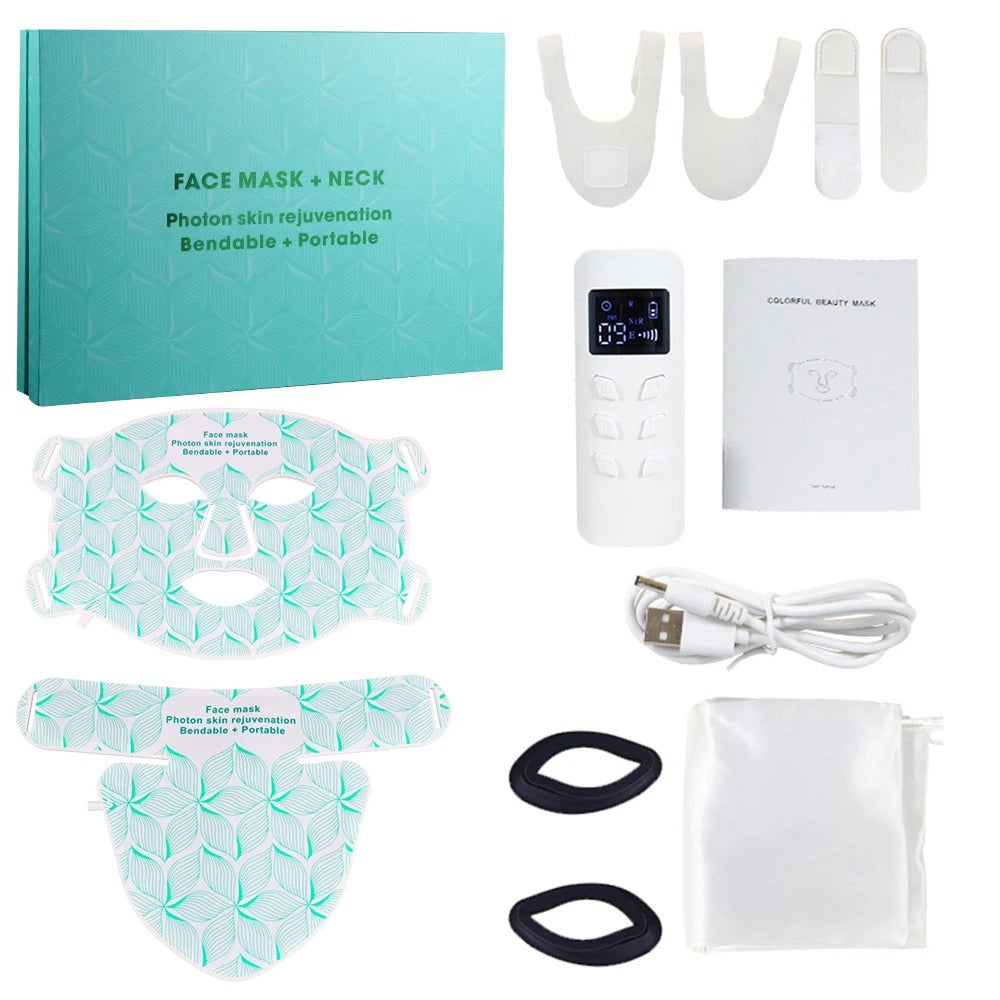 Professional Silicone LED Face & Neck Mask